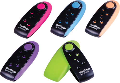 Ластик BERLINGO Color Zone, в ассортименте, изображение