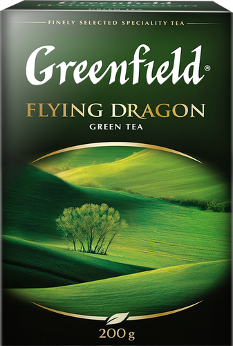 Чай зеленый GREENFIELD Flying Dragon листовой, 200г, фото
