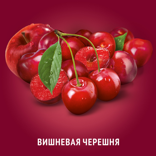 Напиток сокосодержащий ЛЮБИМЫЙ Вишневая черешня осветленный, 0.3л, вид