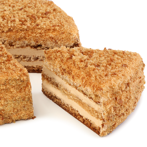 Торт Медовик с вареной сгущенкой ЛЕНТА FRESH, 600г, фото