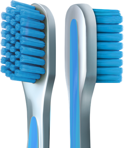Зубная щетка COLGATE Ultra Soft для эффективной чистки, ультрамягкая, крупный план