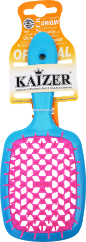 Расческа массажная вентиляционная KAIZER Имидж, цвета в ассортименте, Арт. 050000, вид