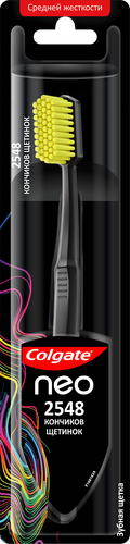 Зубная щетка COLGATE Neo 2548 кончиков щетинок, средней жесткости, детальное фото