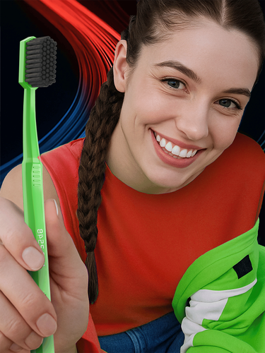 Зубная щетка COLGATE Neo 2548 кончиков щетинок, средней жесткости, вид