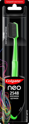 Зубная щетка COLGATE Neo 2548 кончиков щетинок, средней жесткости, изображение