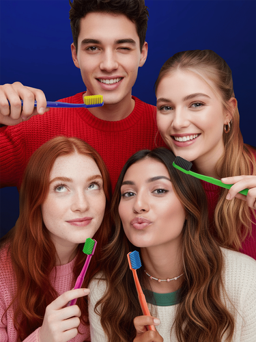 Зубная щетка COLGATE Neo 2548 кончиков щетинок, средней жесткости, картинка