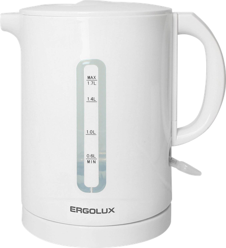 Чайник электрический ERGOLUX спираль, 1.7л, 160-250В, 2300Вт, Арт. 13114, фото