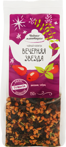 Напиток чайный ЧАЙНАЯ ПЛАНТАЦИЯ Вечерняя звезда, листовой, 150г, картинка