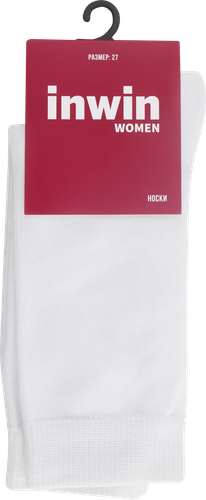 Носки женские INWIN р. 38–40, белые, Арт. BWS01-05, фотография