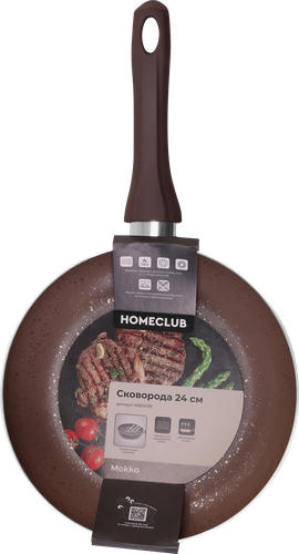 Сковорода HOMECLUB Мокко, 24см, Арт. 46824199, фотография