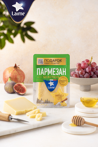 Сыр LAIME Пармезан 40%, без змж, 185г, детальное фото