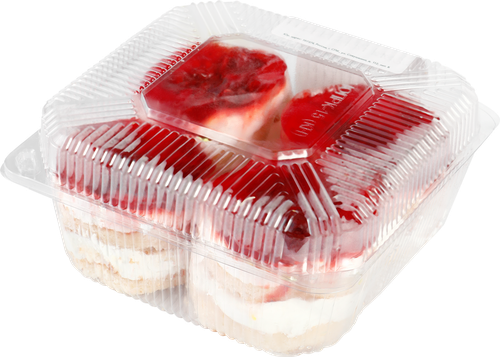 Пирожное Йогурт с клубникой ЛЕНТА FRESH, 80г, детальное фото