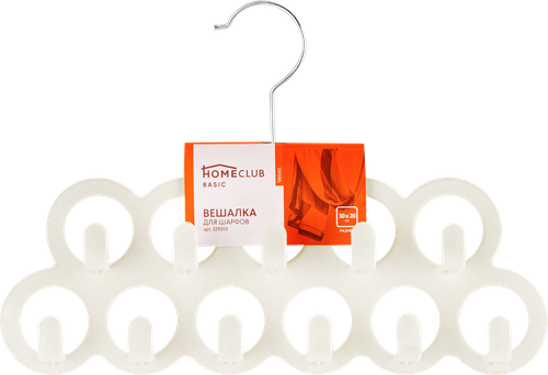 Вешалка для шарфов HOMECLUB Velvet 31,5x21,5см, флок Арт. 329303, фотография