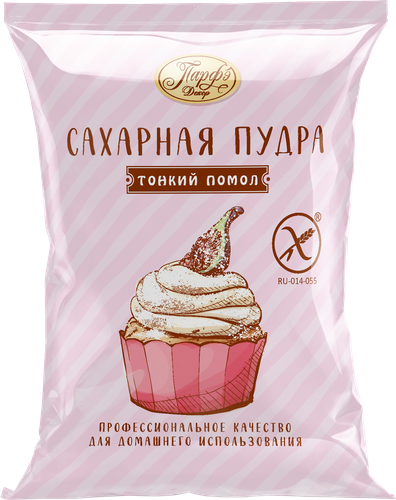 Сахарная пудра ПАРФЭ Декор 1-я категория, 250г, крупный план