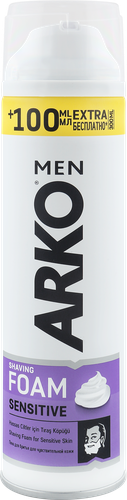 Пена для бритья ARKO Men Sensitive, 300мл, фотография