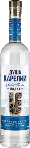 Водка ДУША КАРЕЛИИ 40%, 0.5л