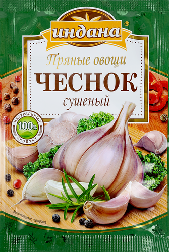 Чеснок ИНДАНА сушеный, 15г, крупный план