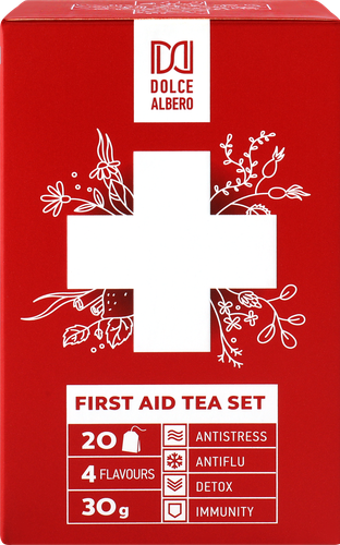 Набор чайный DOLCE ALBERO First Aid Set, 20пак, фото