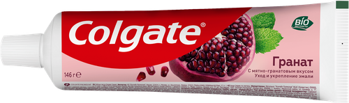 Зубная паста COLGATE Гранат с натуральными ингредиентами для укрепления эмали зубов и защиты от кариеса, 100мл, фото