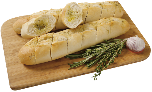 Мини‑багет Оригинальный, с чесночным маслом ЛЕНТА FRESH, 140г, изображение