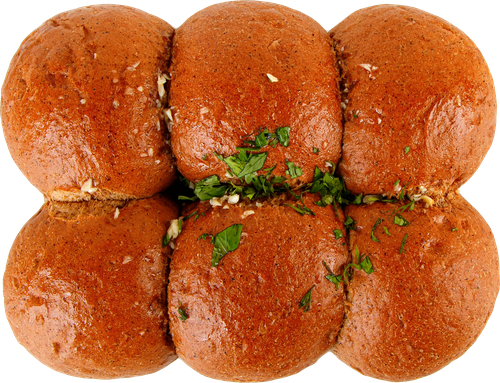 Пампушка ржаная с чесноком и зеленью ЛЕНТА FRESH, 280г, картинка