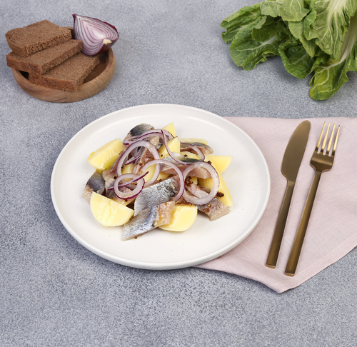 Селедочка по-русски ЛЕНТА FRESH, весовая, картинка