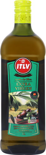 Масло оливковое ITLV Extra Virgin, 1л, фото