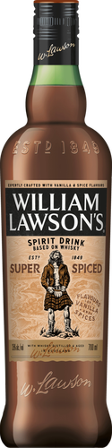 Напиток спиртной WILLIAM LAWSON'S Super Spiced купажированный 35%, 0.7л, крупный план