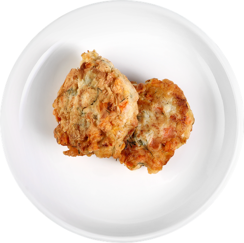 Оладьи рыбные с овощами ЛЕНТА FRESH, весовые, картинка