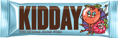 Батончик глазированный KIDDAY Ассорти, 40г, крупный план