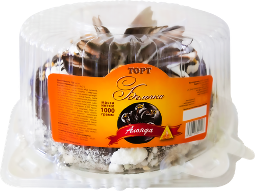 Торт АЛОНДА Белочка, 1кг, вид