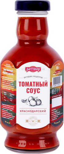 Соус РАТИБОР Краснодарский томатный, 385г, фотография