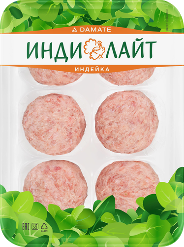 Тефтели из индейки ИНДИЛАЙТ, 330г, фото