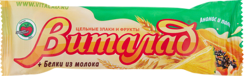 Батончик-мюсли ВИТАЛАД Тропический, 40г, фотография