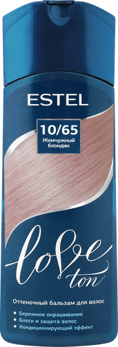 Бальзам оттеночный для волос ESTEL Love Ton 10/65 Жемчужный блондин, 150мл, детальное фото