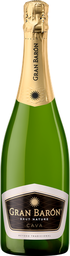Вино игристое GRAN BARON Кава Brut Nature DO белое экстра брют, 0.75л, картинка