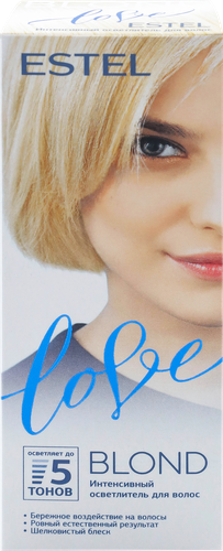 Осветлитель для волос ESTEL Love Blond интенсивный, 120мл, вид