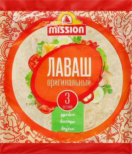 Лаваш MISSION FOODS Оригинальный, 3х90г, фотография
