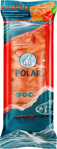 Горбуша замороженная POLAR филе порционное, 400г, фото