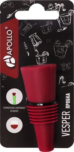 Пробка APOLLO Vesper силикон Арт VES-01 (Китай), вид