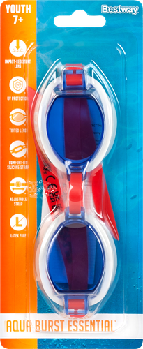 Очки для плавания подростковые BESTWAY Ocean Wave, Арт. 21048, крупный план