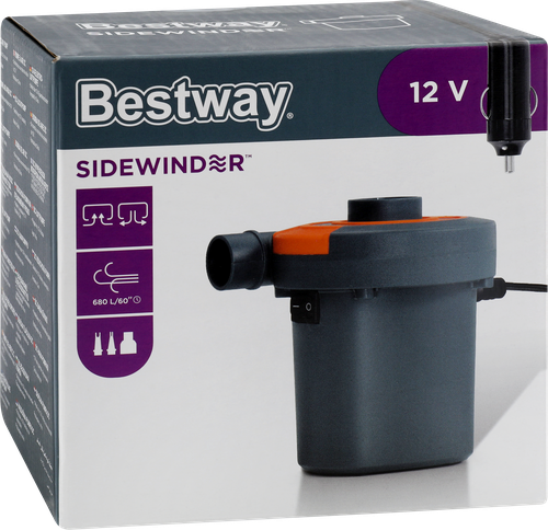 Насос электрический BESTWAY Sidewinder 12В, Арт. 62144, изображение