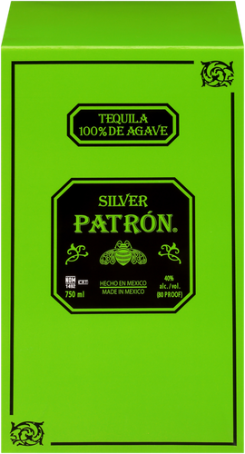 Текила PATRON Silver 40%, п/у, 0.75л, фотография