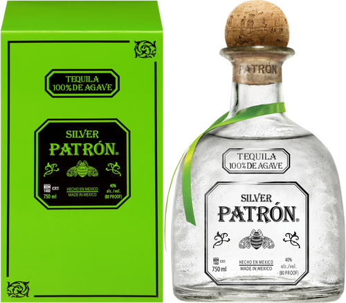 Текила PATRON Silver 40%, п/у, 0.75л, картинка
