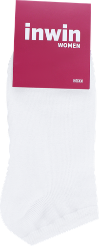 Носки женские INWIN р. 35–37, белые, Арт. BWS05-01, картинка