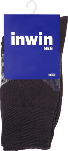 Носки мужские INWIN р. 25 (38–40) черные, Арт. BMS05, детальное фото