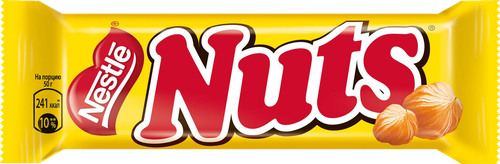 Батончик шоколадный NUTS, 50г, фотография