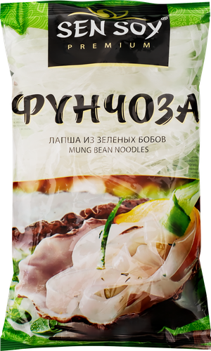 Лапша из зеленых бобов SEN SOY PREMIUM Фунчоза, 180г, фотография