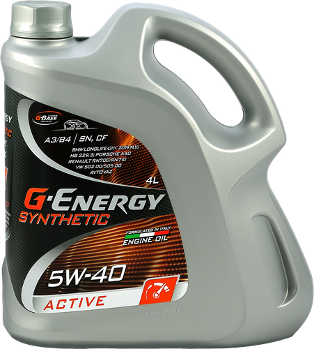 Масло моторное G-ENERGY Synthetic Active 5W-40 Арт. 253142410, 4л, картинка