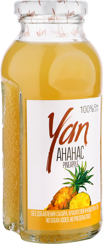 Сок YAN Ананасовый, 0.25л, картинка